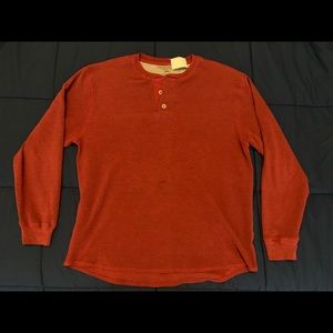Red/orange sweatshirt